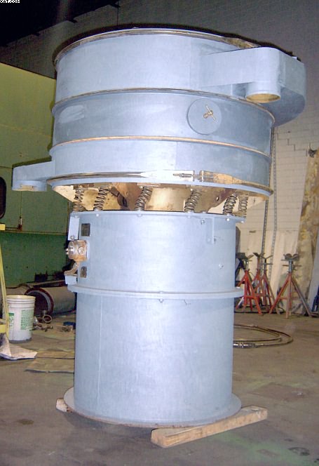 SWECO 48" Round Separator on stand.